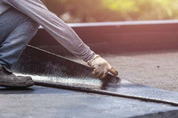 Professional Basement Waterproofing technician working in Columbus Grove, OH